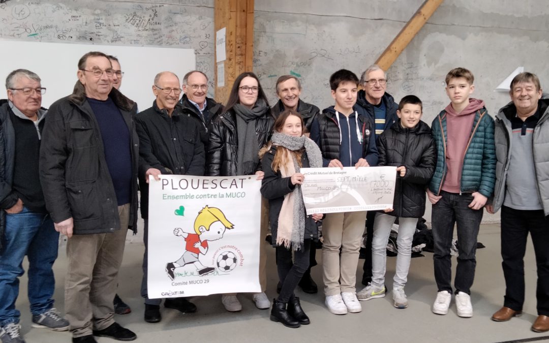 7120€ remis à l&rsquo;association Muco29