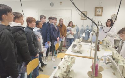 Visite du lycée de la Croix Rouge
