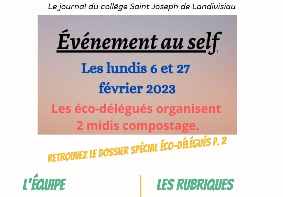Journal du collège #2