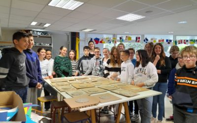 Intervention artistique en 504