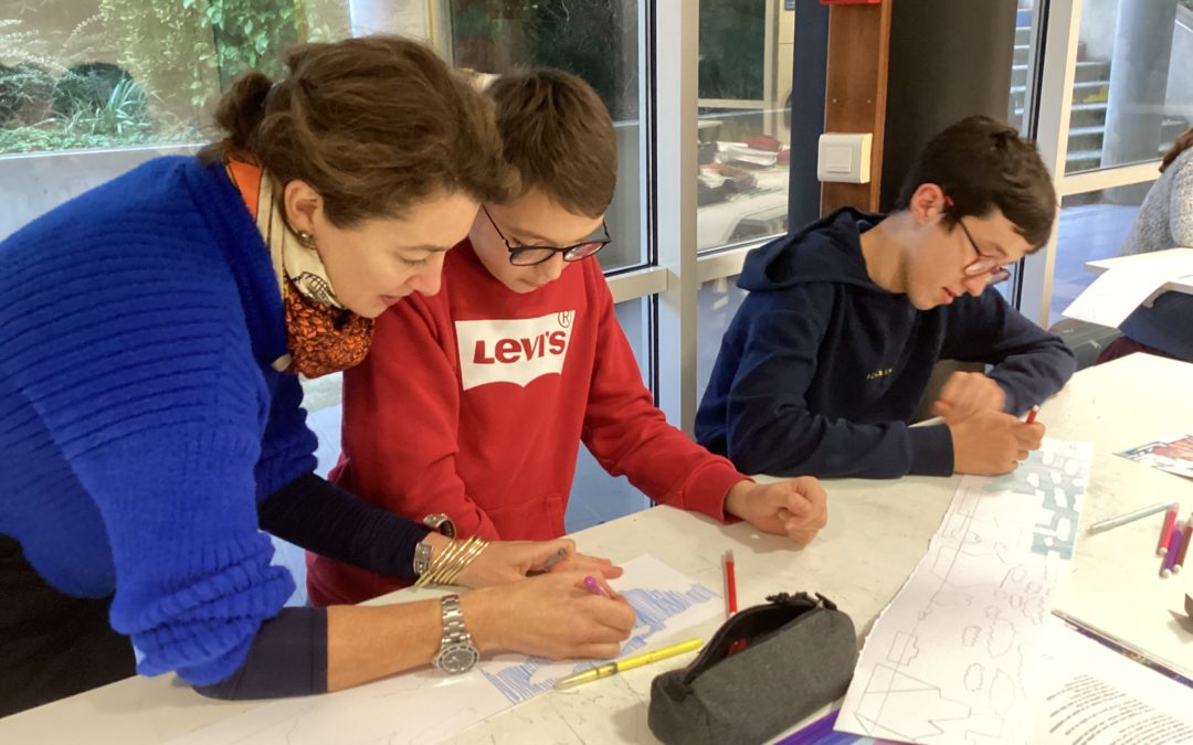 Quand l’art et la mer s’invitent au collège…