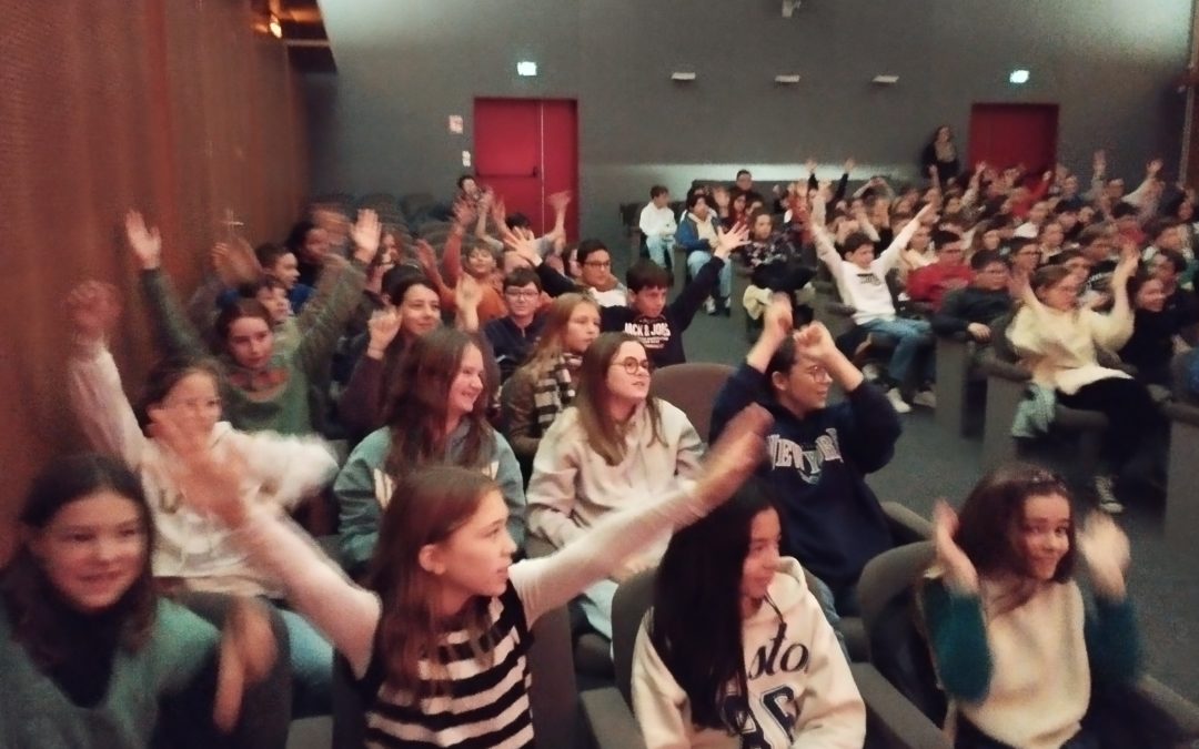 Spectacle avec Steeve Gernez pour les 6èmes et 5èmes