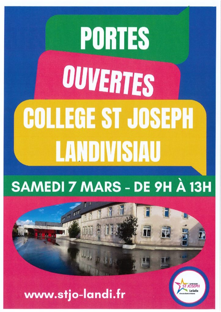 Portes ouvertes 2026 Saint-Jo à Landivisiau