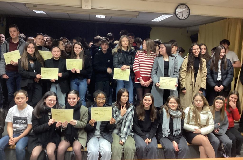 Remise des diplômes