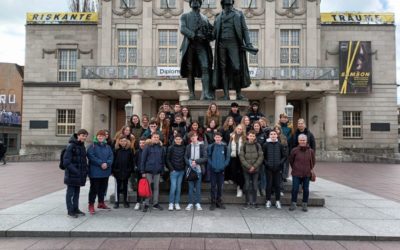 Vingt-quatre élèves du collège Saint-Joseph, de Landivisiau, découvrent le pays de Goethe.