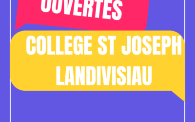 Portes ouvertes du collège ce samedi 25 janvier 2025 de 9h00 à13h00 !