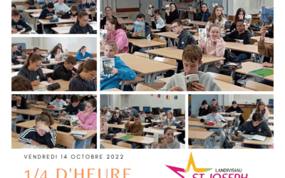 1/4 d’heure de lecture